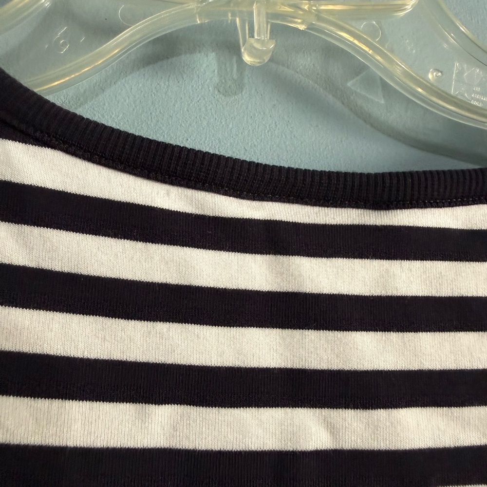 CAbi Black and White Striped Knit Top - Picture 12 of 16